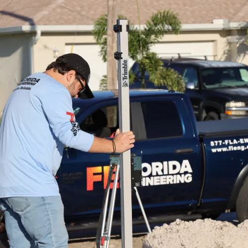 septic engineering, man performing septic inspection