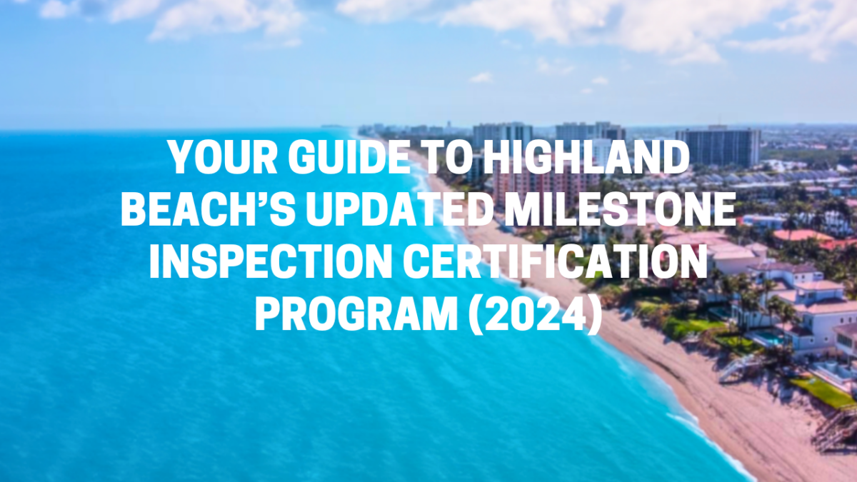 Highland Beach milestone inspection