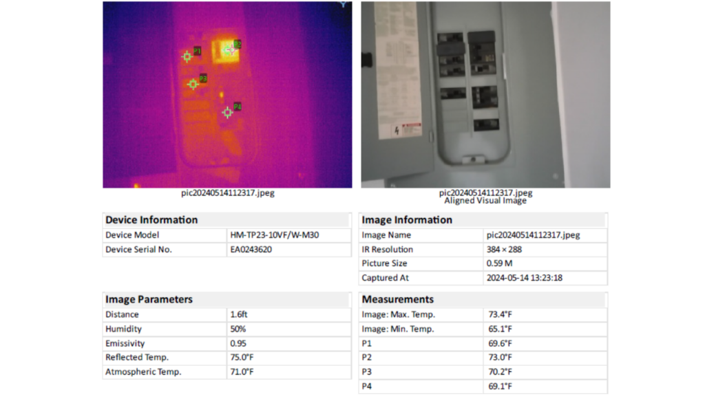 Miami-Dade Electrical Thermography, Infrared Inspection Report Florida, Thermal Imaging Electrical Faults, Non-Invasive Building Inspections





