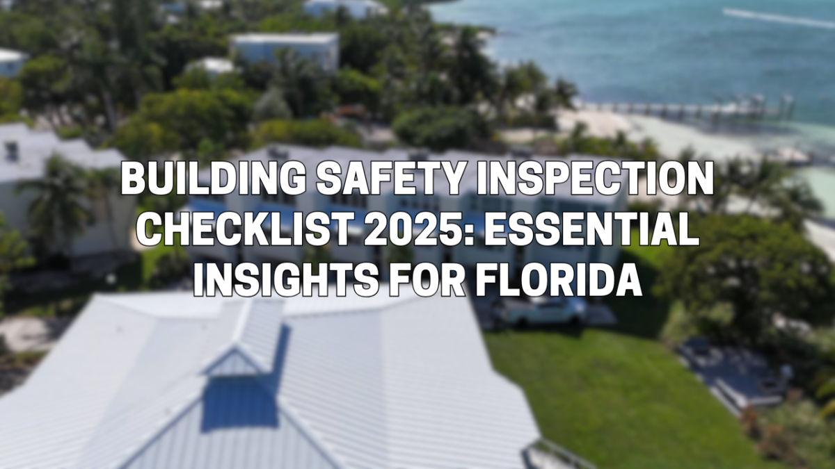 building safety inspections, building safety inspections florida, building recertifications