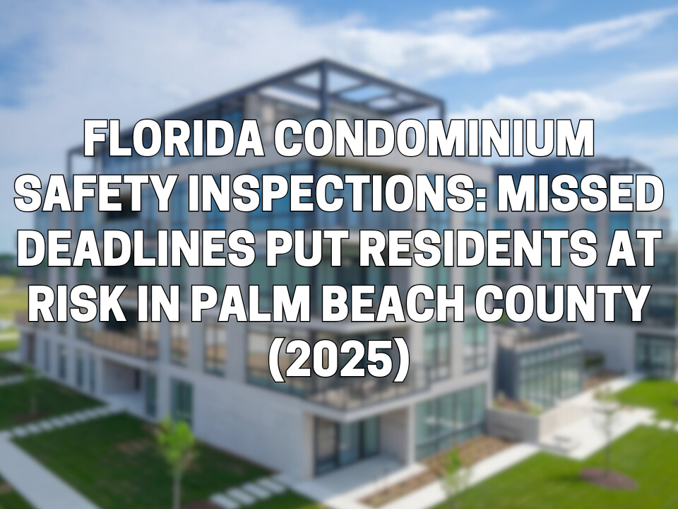 building safety inspections, building safety inspections florida, building recertifications, palm beach milestone