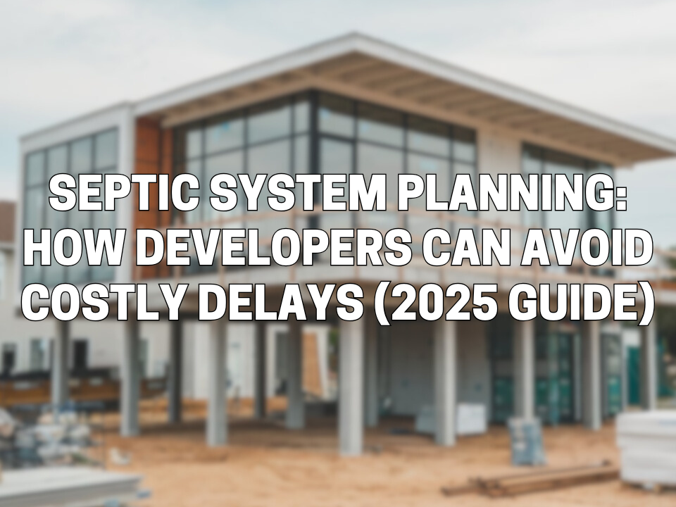 Septic System Planning: How Developers Can Avoid Costly Delays (2025 Guide)