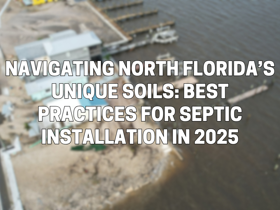 Navigating North Florida’s Unique Soils: Best Practices for Septic Installation in 2025