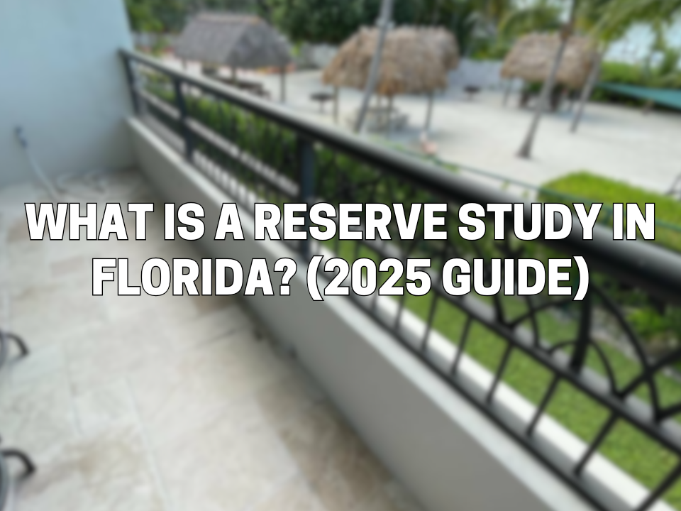 building safety inspections, building safety inspections florida, building recertifications, reserve study, florida reserve study