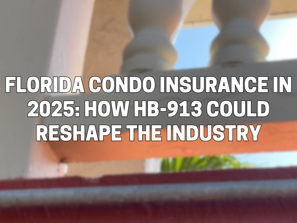 HB 913, florida hb913, florida condo laws