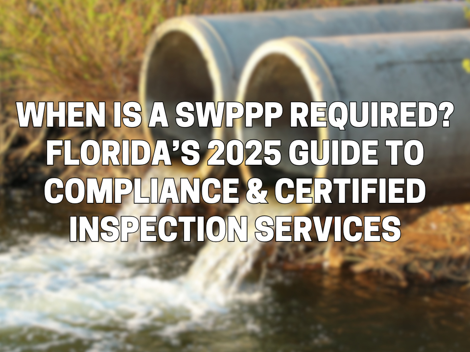 SWPPP Florida, SWPPP inspectors