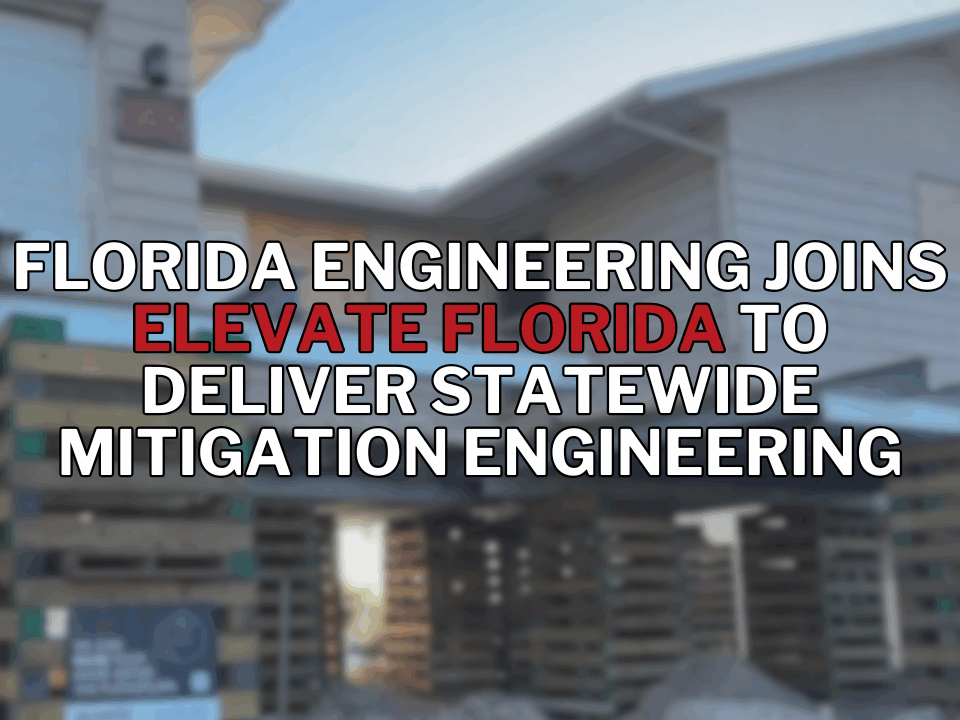 Florida Engineering Joins Elevate Florida to Deliver Statewide Mitigation Engineering