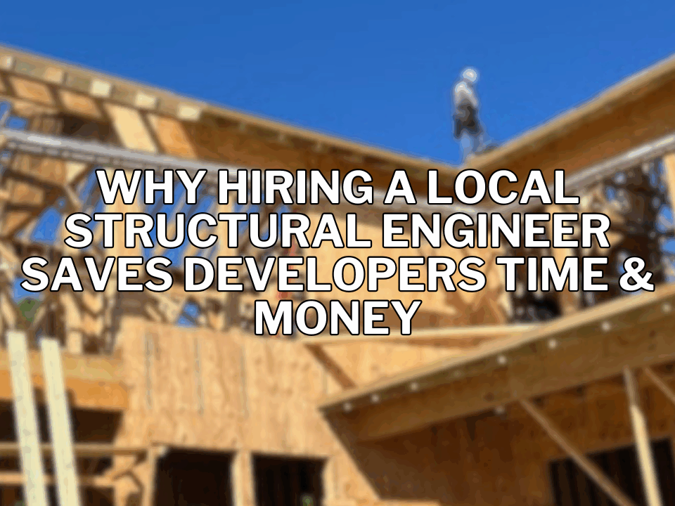 Why Hiring a Local Structural Engineer Saves Developers Time & Money (2025)